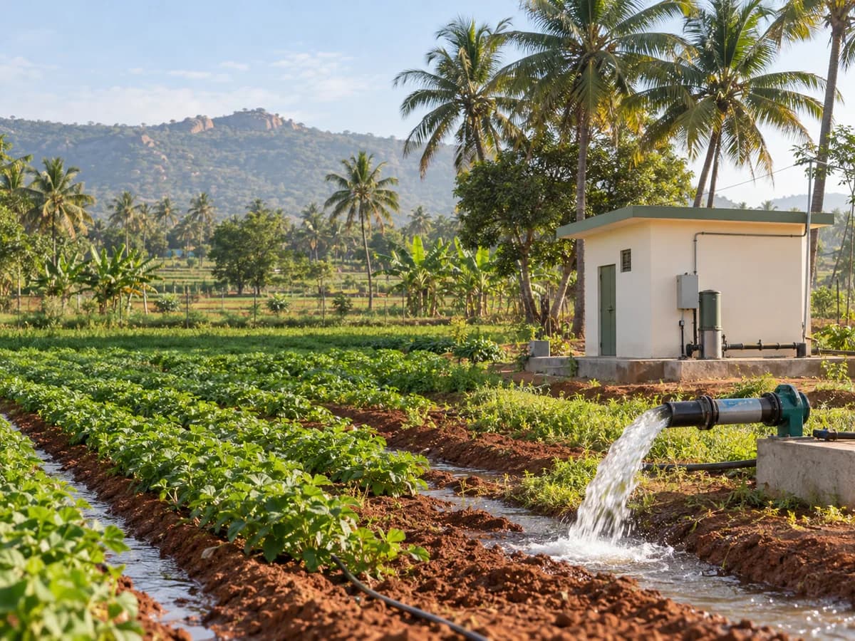 Illustrative farms & agriculture in Karnataka